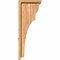 Ekena Millwork Yorktown Smooth Corbel w/Backplate, Western Red Cedar, 7 1/2"W x 10"D x 26"H COR08X10X26YOR01SWR - alternate 4